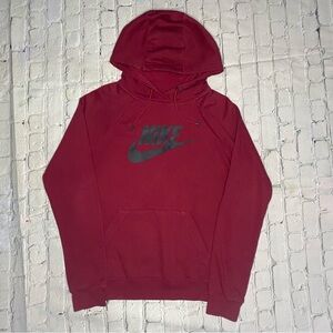 Nike red pullover